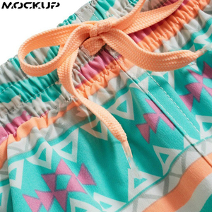 กางเกงขาสั้นผ้าฝ้าย2025สำหรับผู้ชายกางเกงลำลองสำหรับ100% ว่ายน้ำพิมพ์ลายดิจิทัลออกแบบโลโก้ได้ตามต้องการ - Product Image 6