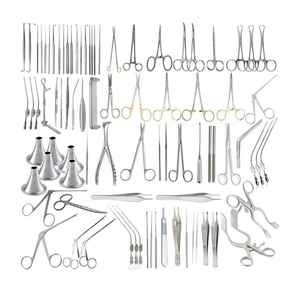 Mejor calidad 104 PCS ENT Micro Ear Instrument Set Instrumentos quirúrgicos Premium para microcirugía de timpanoplastia - Product Image 1