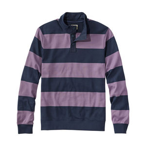 T-shirt polo de rugby vintage pour homme, col montant, rayé, unisexe, jersey de football, tricoté, surdimensionné, manches longues, sublimation - Product Image 4