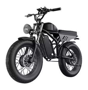 Vélo électrique pour adultes, cadre en aluminium, double moteur et double batterie 12V/40Ah/55Ah, pneus larges de 24 pouces, tout-terrain - Product Image 1