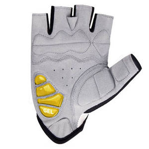 Guantes de Ciclismo de Neopreno de Medio Dedo, Guantes Deportivos para Ejercicio de Muñeca, Almohadillas de Palma Gruesas Anti-callos para Gimnasio - Product Image 3