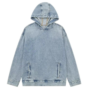 2025 hommes coupe ajustée Viscose Denim veste Logo personnalisé Style Vintage OEM ODM vente en gros prix d'usine décontracté hiver respirant - Product Image 1