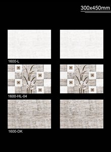 Carreaux muraux décoratifs les plus vendus en carreaux de céramique émaillés de 300x450 de 8mm d'épaisseur pour salle de bain, cuisine, salon - Product Image 6