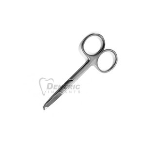 Tijeras de sutura rectas y curvas con logotipo personalizado, herramientas quirúrgicas autoclavables de acero inoxidable, fuente de alimentación manual OEM disponible - Product Image 5