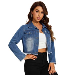 Venta al por Mayor de Blusas de Mezclilla para Mujer con Mangas Largas, Nuestra Colección se Adapta a Cada Preferencia Personal - Product Image 1