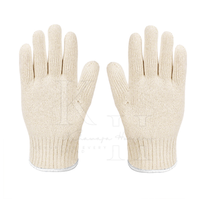 Gants en tricot de coton réutilisables-Gants en tissu écologique pour travaux légers et sécurité au travail industriel - Product Image 1