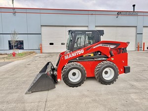 Chargeuse compacte sur pneus Manitou, chargeuse multi-usage, moteur diesel Yanmar, pompe à haute efficacité, boîte de vitesses, garantie de 4 ans - Product Image 2