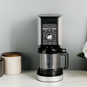 La mejor calidad Ninja CREAMi Deluxe IceCream Maker & Frozen Postre Maker 10 funciones Gelato Sorbet Yogurt Milkshake Slushi Silver - Product Image 1