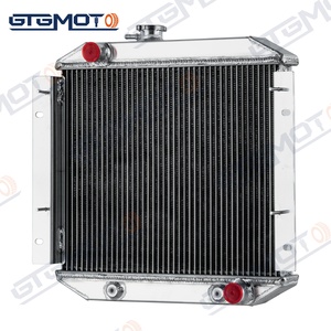 Gggmoto หม้อน้ำอลูมิเนียม3แถวสำหรับ Ford Escort 1968-<span class=keywords><strong>1980</strong></span> 1975 1978 <span class=keywords><strong>1980</strong></span>ที่ /mt - Product Image 1