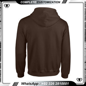 Sudadera con capucha de algodón personalizada para hombre, Sudadera con capucha francesa de alta calidad vintage con cremallera completa, invierno y verano - Product Image 2