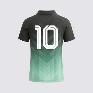 เสื้อฟุตบอลอเมริกันแบบกำหนดเอง 6 สี ไซส์ XL สีชาร์โคล ผ้าโพลีเอสเตอร์ พร้อมเทคนิคการปักชื่อทีม - Product Image 3