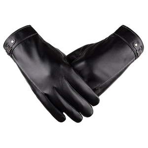 Hot Sale <b>Ladies</b> Winter Fashion <b>Leather</b> <b>Gloves</b> Warm Lined Fitness Dressing <b>Gloves</b> - Product Image 4