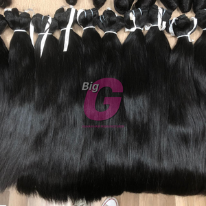 Pelucas de cabello humano liso de hueso de Vietnam, SDD, Super mechones de pelo dobles, venta al por mayor - Product Image 2