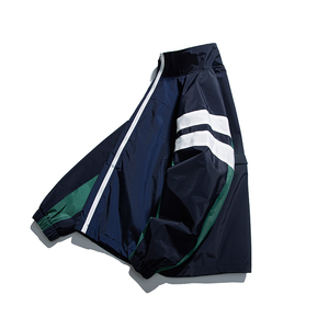 เสื้อแจ็คเก็ตกันลมผ้าแคนวาสลำลองกันน้ำสำหรับผู้ชายเสื้อโค้ทแฟชั่นผ้าแคนวาสสำหรับฤดูใบไม้ผลิตามสั่ง - Product Image 3