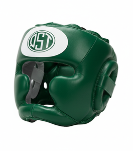 Casque de boxe en cuir sur mesure de haute qualité pour l'entraînement au MMA, avec un design durable et écologique et un logo personnalisé - Product Image 3