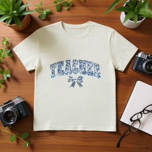 T-Shirt Casual Unisex Personalizzata 210GSM 100% Cotone - Stampa Rose - Product Image 3