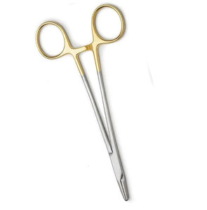 Pinces porte-aiguilles en bois Crile de haute qualité TC Wards latéraux droits 230 mm 9 "pinces chirurgicales en carbure de tungstène - Product Image 2