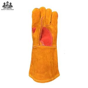 Guantes de Soldadura de Cuero Vacuno de Resistencia Deportiva Vintage 2025, los Más Nuevos, de Seguridad, Premium, Ecológicos, Transpirables y Personalizables - Product Image 6