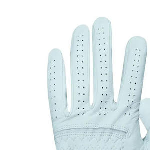 Couleurs personnalisées gants en cuir véritable hommes Premium Logo femmes hommes hommes doux respirant original cuir gant de golf unisexe - Product Image 3