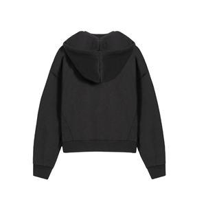 2026 tendance hommes de haute qualité 100% coton col rond à capuche OEM personnalisable grande taille pull culture délavé sable lavage - Product Image 2