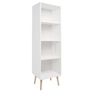 wholesalers online home furniture kids furniture <b>bookshelf</b> kids with 4 shelves made of MDF and solid wood for ages 6-14 - Product Image 1