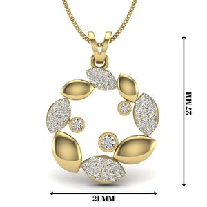 Ishi เพชร14K ทองหินดอกไม้ห้องปฏิบัติการปลูกเพชร - Product Image 2