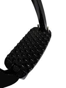 Estribos de Equitación Personalizados al por Mayor, los Más Vendidos, de Acero Inoxidable con Suela Negra, Personalizables - Product Image 4