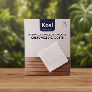 Paquet de mouchoirs personnalisés Kosi, gadgets sur mesure - Product Image 3