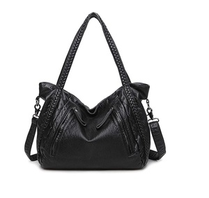 2025 Best <b>Large</b> Genuine Leather Tote <b>Bags</b> <b>for</b> <b>Women</b> Top Handle Shoulder Satchel Hobo with Zipper Closure - Product Image 1