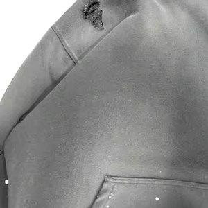 เสื้อฮู้ดผ้าคอตตอนน้ำหนักเบาเป็นมิตรกับสิ่งแวดล้อมเสื้อฮู้ดลายแสง100% สำหรับฤดูหนาวดีไซน์ล่าสุด - Product Image 4