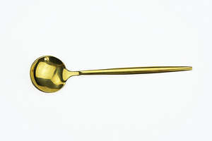ชุดช้อนส้อมทองเหลืองแท้ ดีไซน์ยุโรป งานแฮนด์เมด ล่าสุด  ยั่งยืน เป็นมิตรกับสิ่งแวดล้อม สำหรับใช้ในครัว บนโต๊ะอาหาร  สำหรับบ้านและโรงแรม - Product Image 3