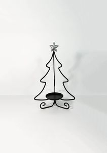 Panier de Noël en métal artisanal durable avec couleur et forme personnalisées pour une décoration élégante et saisonnière - Product Image 2