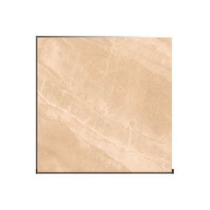 Azulejos de pared de porcelana pulida de 60x60cm Acabado de alto brillo Tonos blancos y negros Terrazo Rectangular 600x600 Diseño de interiores - Product Image 3