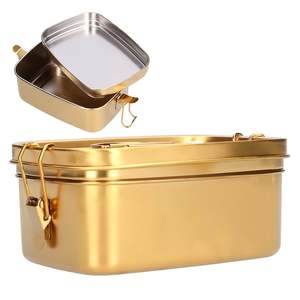 กล่องขนมปังโลหะสำหรับงานหนักภาชนะเก็บขนมปังขนาดใหญ่สำหรับใช้ในชีวิตประจำวันบนเคาน์เตอร์ห้องครัว - Product Image 1