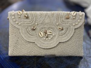 Diseñador de estilo bohemio indio para mujer, gran capacidad, hecho a mano, mensajero, compras de noche, bolso de mano, estilo bohemio con cuentas, venta al por mayor - Product Image 4