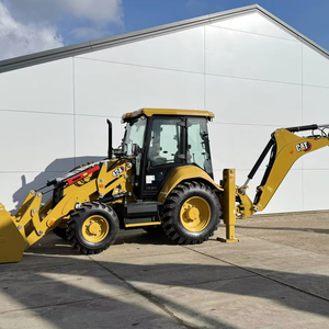 Entrega Rápida, Retroexcavadora Caterpillar Nueva/Usada 424 4WD, Motor de 75HP, Bomba de Engranajes de Alta Eficiencia, Venta al Por Mayor, John Deere, Kubota - Product Image 1