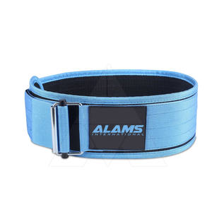 Cinturón antideslizante de nailon y neopreno personalizado unisex superventas para gimnasio, levantamiento de pesas con logotipo personalizado para entrenamiento en las cuatro estaciones - Product Image 1