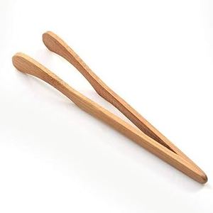 By AZ Handicrafts Latest Wooden Tong 100% Best Quality Food Serving Tong Cocktail Stirrer Home Kitchen Wood Tongs High Polished - Product Image 1