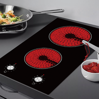 Cuisinière à induction électrique 12v dc Plaques chauffantes en verre céramique Table de cuisson Prix de gros Chine