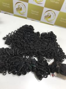 Haute Qualité 26 ''Remy Cheveux Super Double Extensions de Cheveux Humains Bruts Vente de Noël Cuticule Aligné Vietnamien HD Lace Front - Product Image 6