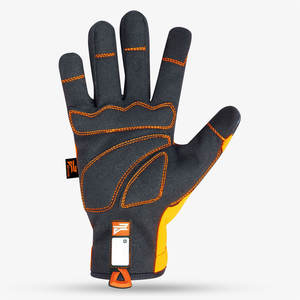 Skatiq Original SG-1351 MARTEX Coolmesh HI-VIZ XL Safety Gloves Waterproof Anti-Slip Nylon Lining Construction <b>TPR</b> Hi-Viz XL - Product Image 4