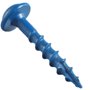 Tornillos Autorroscantes JSCREW para <span class=keywords><strong>Madera</strong></span>, Cabeza Cuadrada con Arandela, Recubrimiento Azul, Acero al Carbono, <span class=keywords><strong>Rosca</strong></span> Gruesa - Product Image 2