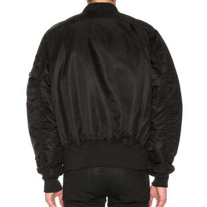 2025 nueva moda hombres satén Varsity chaquetas 100% poliéster satén chaqueta satén Varsity chaqueta para hombres - Product Image 6