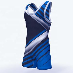 Singlet de Lucha Libre Unisex para Adultos con Estampado Digital, Tela Elástica de Spandex/Nylon, Ligero, de Secado Rápido, Duradero, Transpirable, Personalizable OEM - Product Image 3