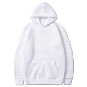 Wholesale Plus Size Plain Pullover Hooded Men's Sweatshirt Embroidery Logo Fleece Black Custom Unisex 100% <b>Polyester</b> <b>Hoodies</b> - Product Image 4