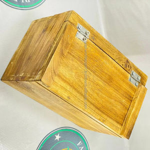 Wholesale Custom logo Pine Wood Box with Sliding <b>Lid</b> <b>Small</b> Wooden <b>Boxes</b> for Weeding Gifts From Falak World Export - Product Image 3