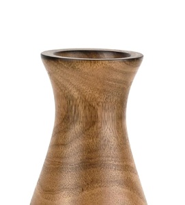 Vase en bois élégant avec un design moderne et élégant Parfait pour la décoration minimaliste de la maison Décoration d'hôtel et espaces de bureau - Product Image 4