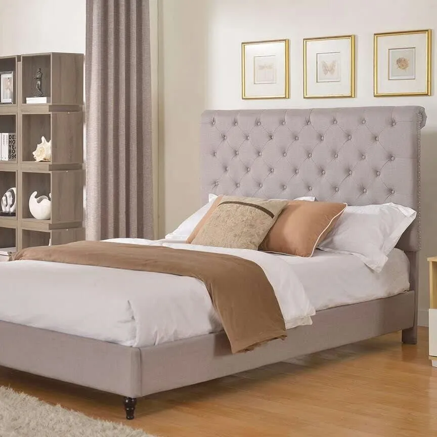 Tempat Tidur Modern Minimalis Penyimpanan Kapasitas Besar Tempat Tidur Ganda