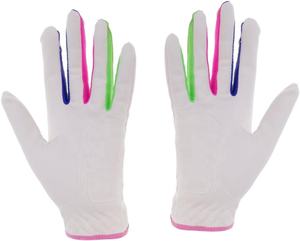 Nouvelle conception de gants de golf à demi-impression, main gauche, logo personnalisé avec impression, taille, gants de golf de haute qualité, impression numérique universelle - Product Image 2