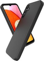 Coques de Téléphone en TPU Souple Noir Mat Transparent et Clair pour Samsung Galaxy A06 A16 A26 A36 A56 4G 5G, Antichoc